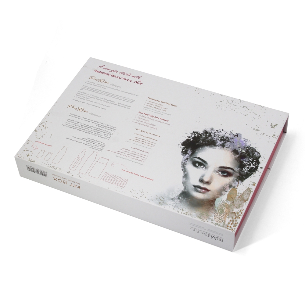 Benutzerdefinierte Luxus Doppel -Tür Magnetische Make -up Kosmetische Hautpflege -Verpackungsschachtel