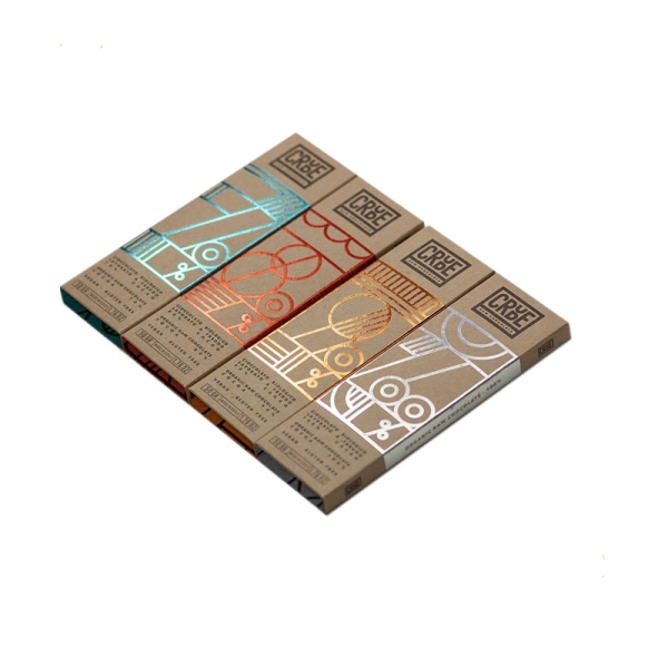 Custom One Piece Chocolate Bar Box Packaging