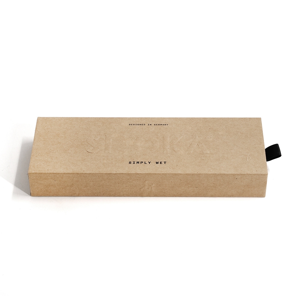 Caja de envasado de papel de cáñamo personalizado