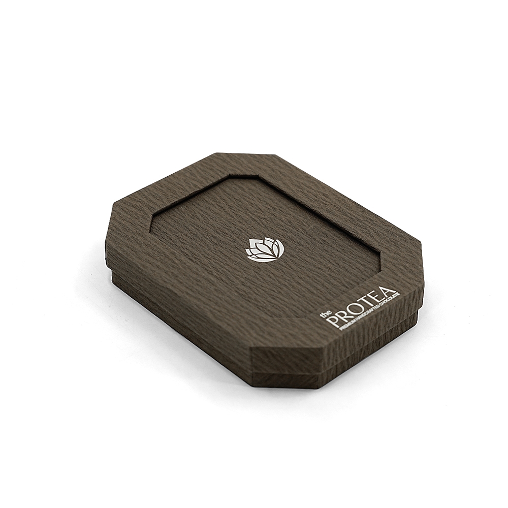 Изготовленная на заказ восьмиугольная коробка шоколада с логотипом|Роскошная пищевая упаковка