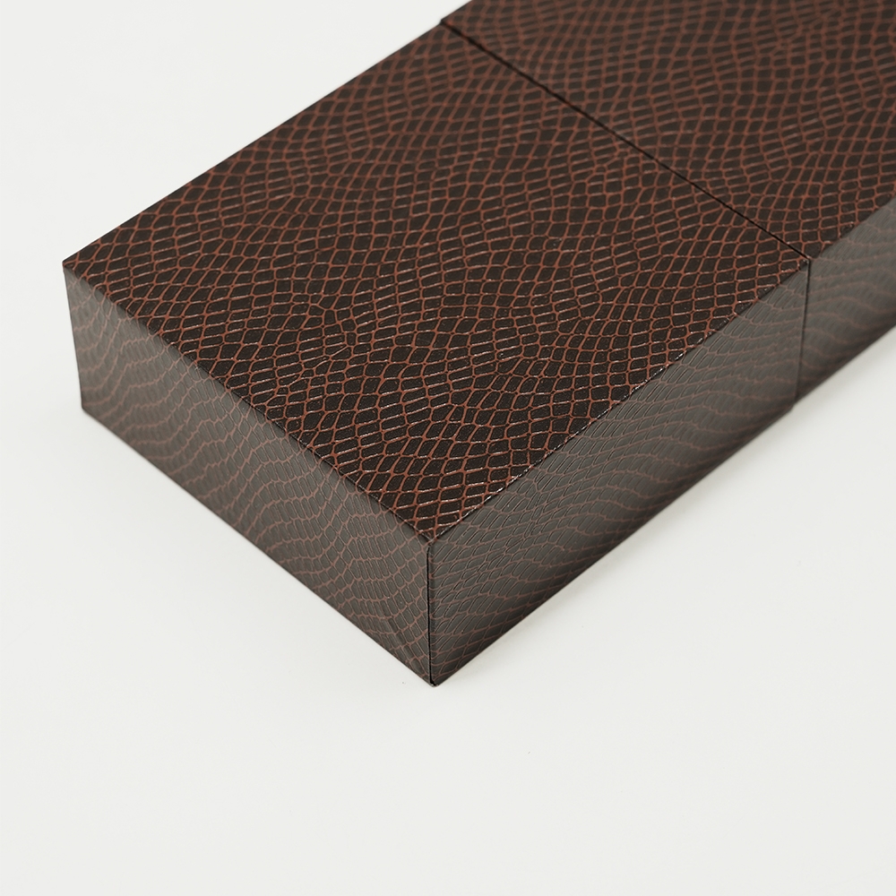Пользовательская фальшивая кожаная бумажная коробка