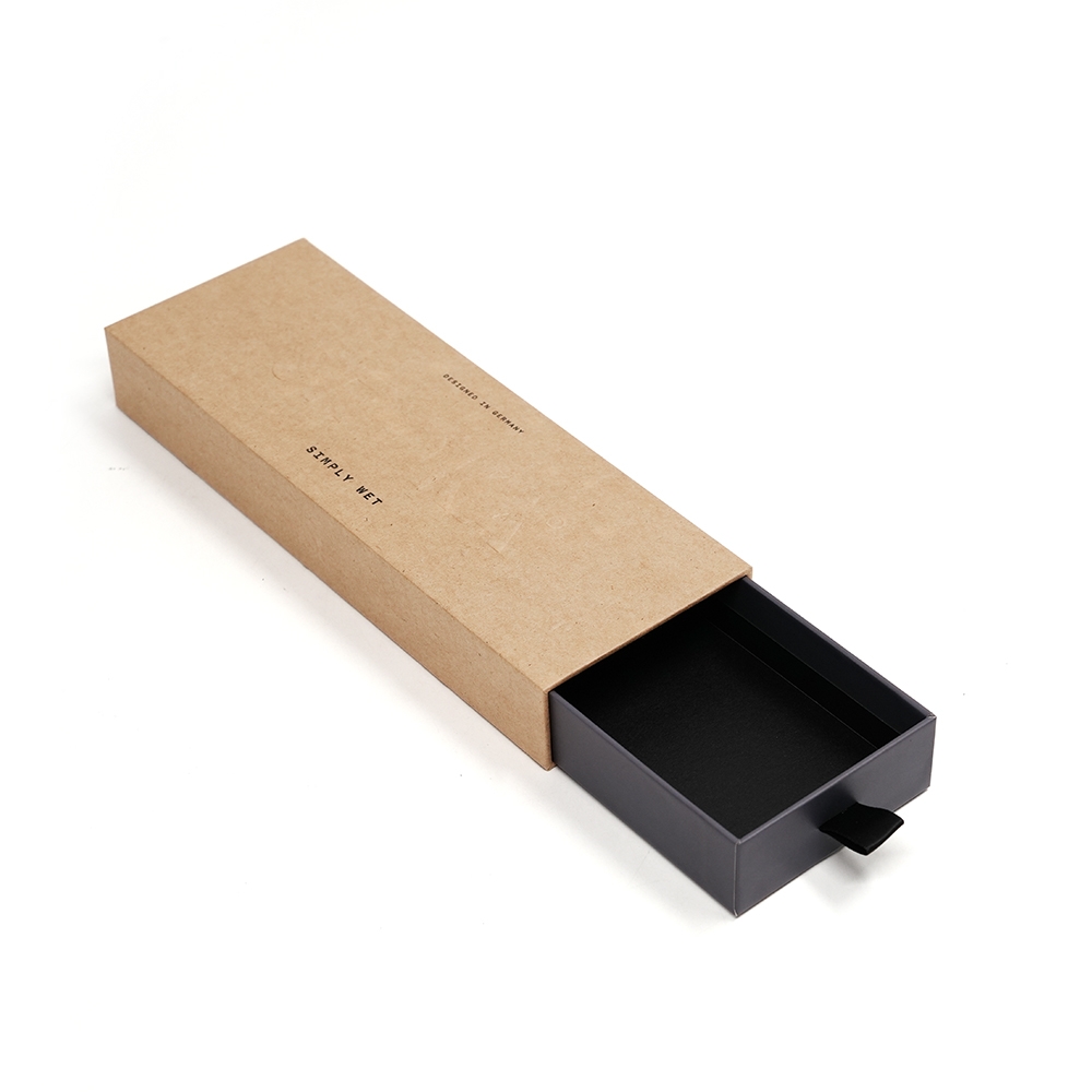 Caja de envasado de papel de cáñamo personalizado