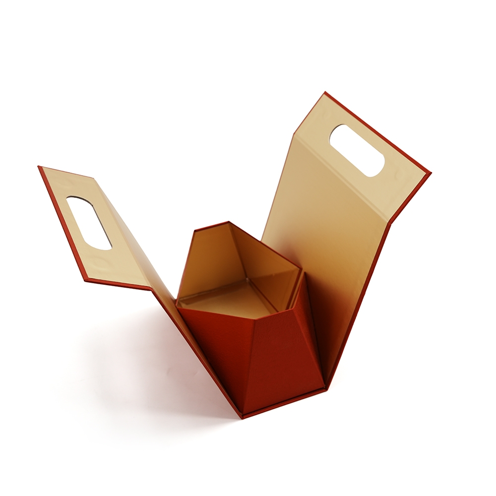 Изготовленная на заказ треугольная складная магнитная подарочная упаковочная коробка