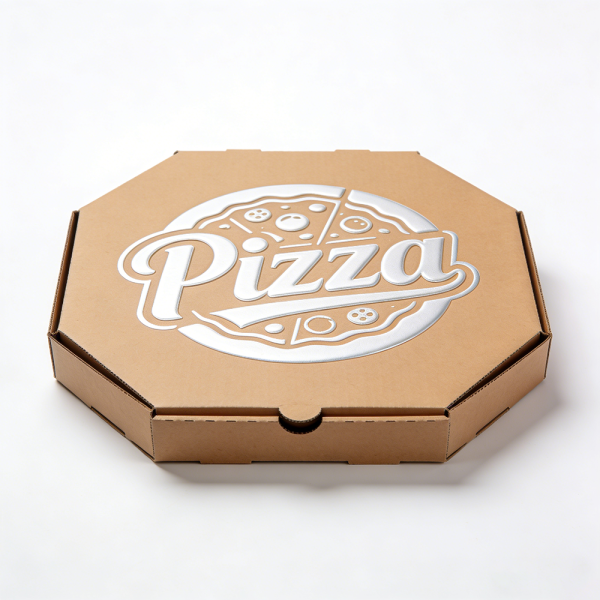 Customized Corrugated Octagon Pizza Box