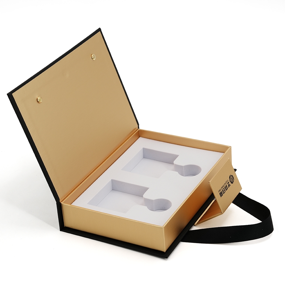 Изготовленная на заказ коробка для упаковки роскошных духов с ручкой