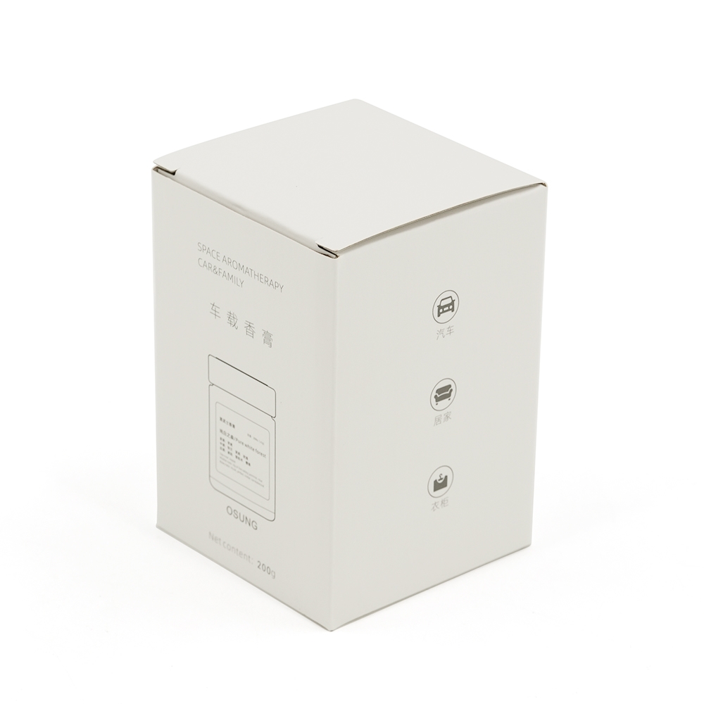 Custom car air freshener auto lock bottom paper box