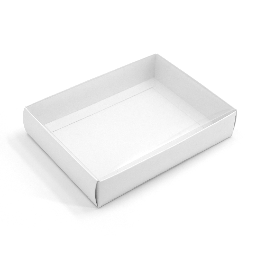 Flat Fold Gift Box with Clear PET Cover