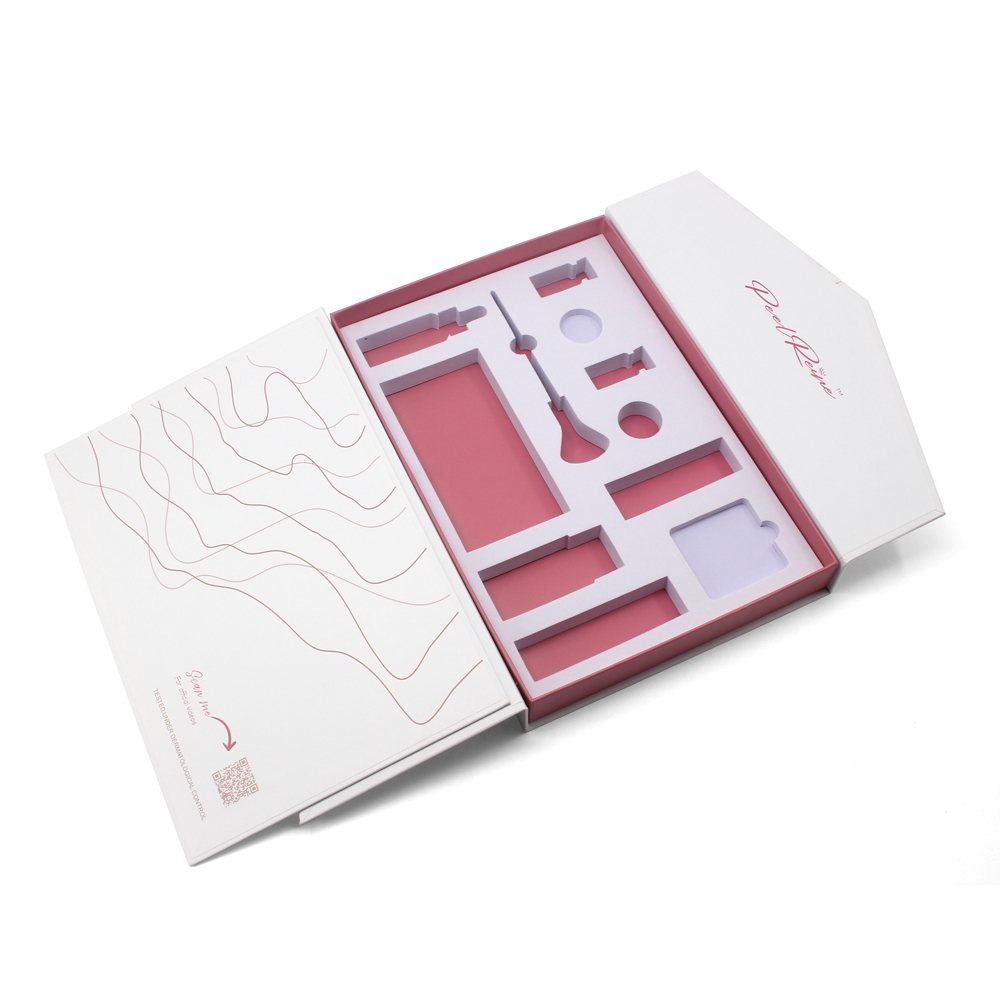 Benutzerdefinierte Luxus Doppel -Tür Magnetische Make -up Kosmetische Hautpflege -Verpackungsschachtel