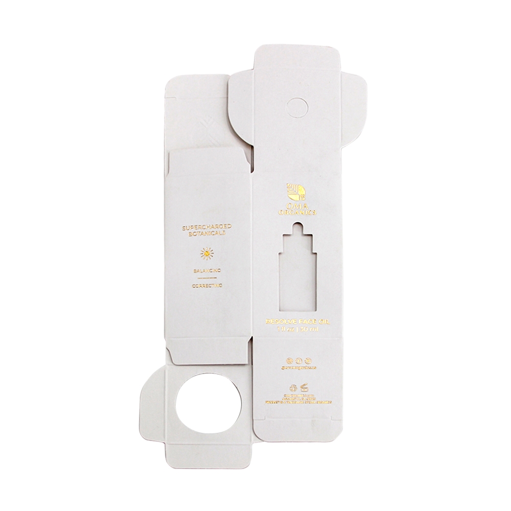 Custom Size Cardboard 30ml Dropper Bottle Packaging Box