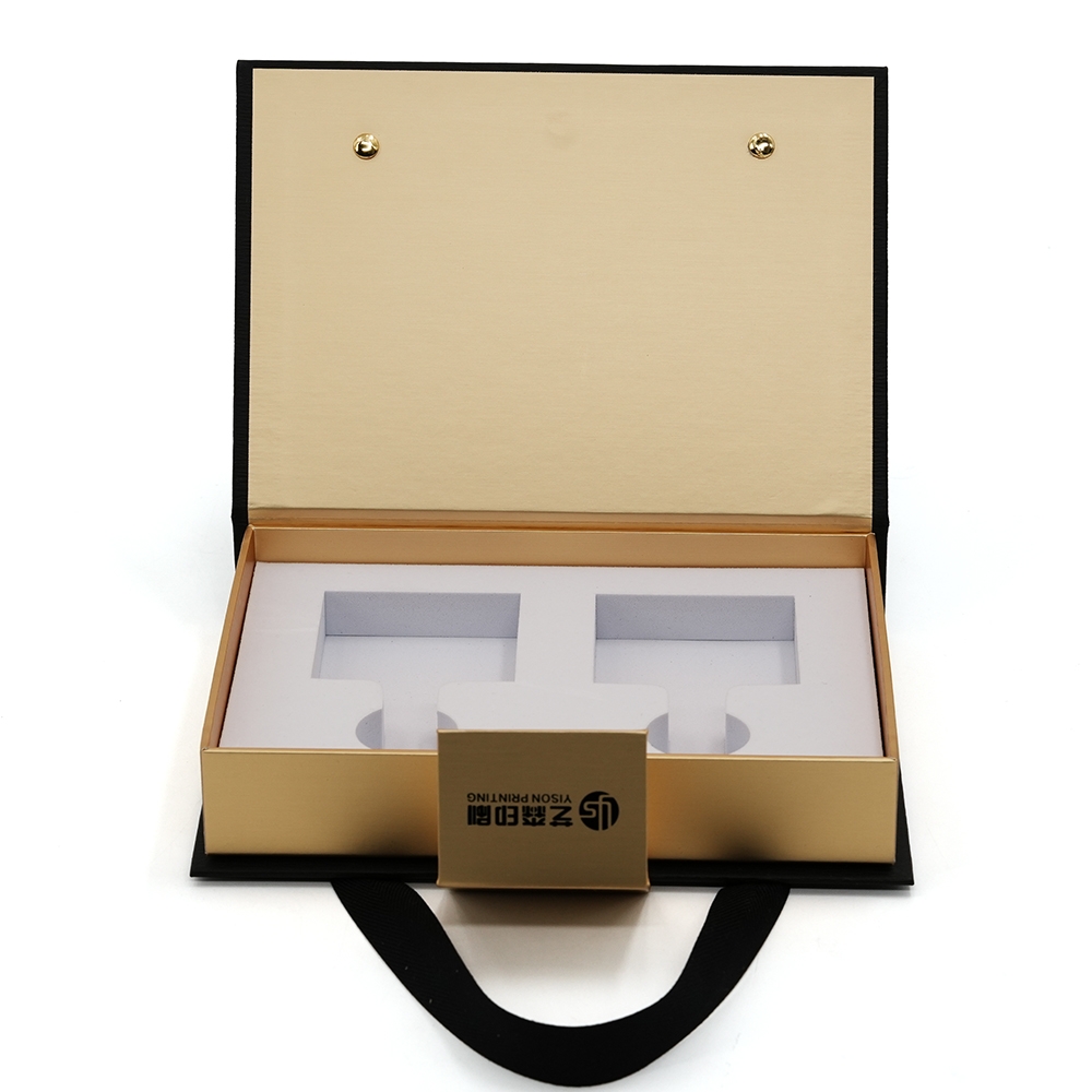 Изготовленная на заказ коробка для упаковки роскошных духов с ручкой