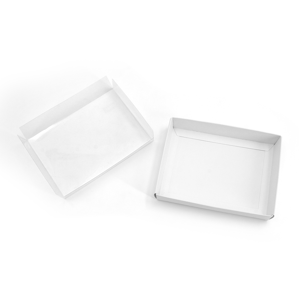 Flat Fold Gift Box with Clear PET Cover