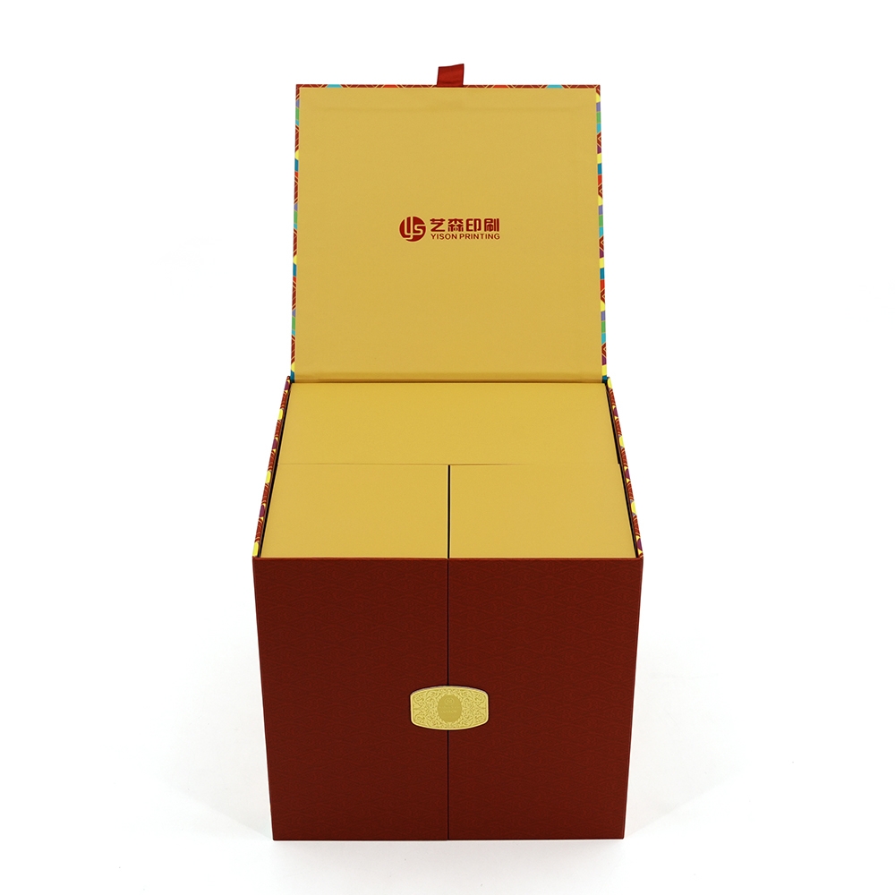 Boîte-cadeau multicouche de luxe de carton de soin de maquillage cosmétique de maquillage