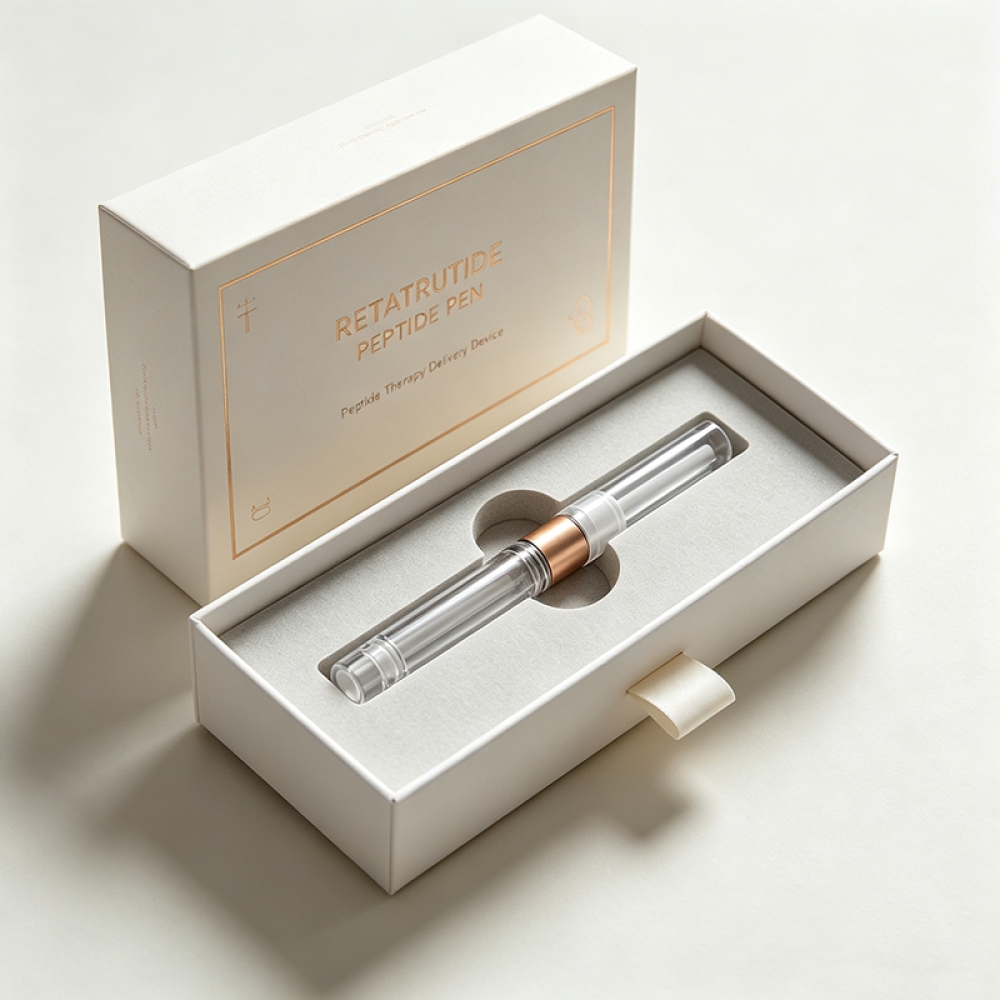 Retatrutide Peptide Pen Packaging Box