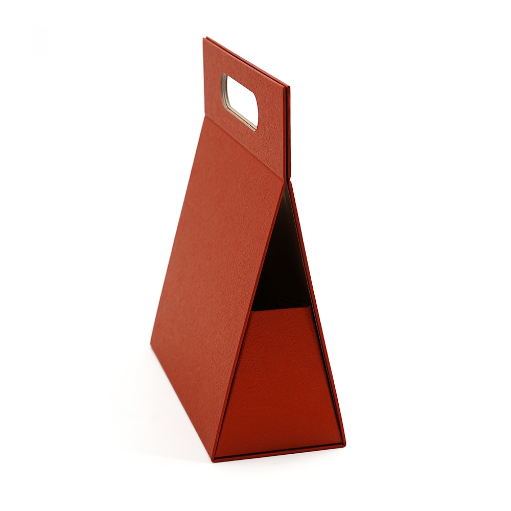 Изготовленная на заказ треугольная складная магнитная подарочная упаковочная коробка