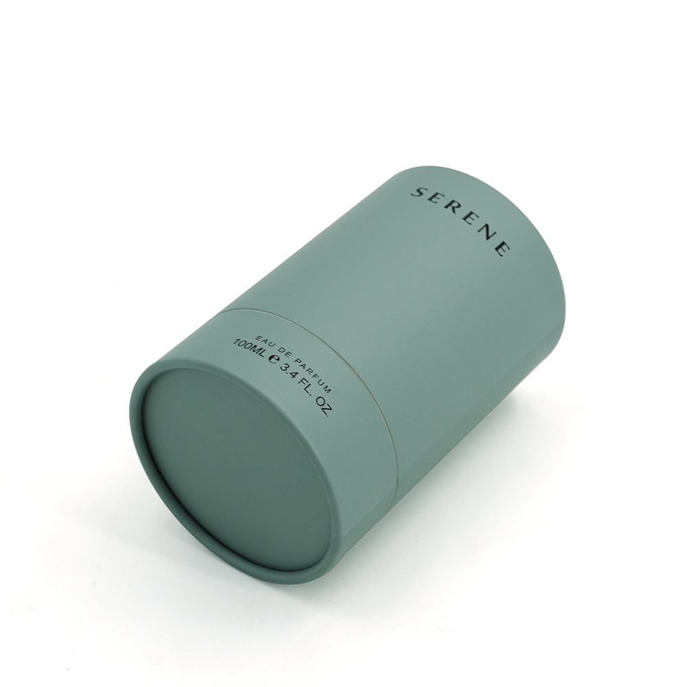 Luxury Round Perfume Box – Custom Cylindrical Gift Tube for Cologne, Fragrance, or Essential Oils