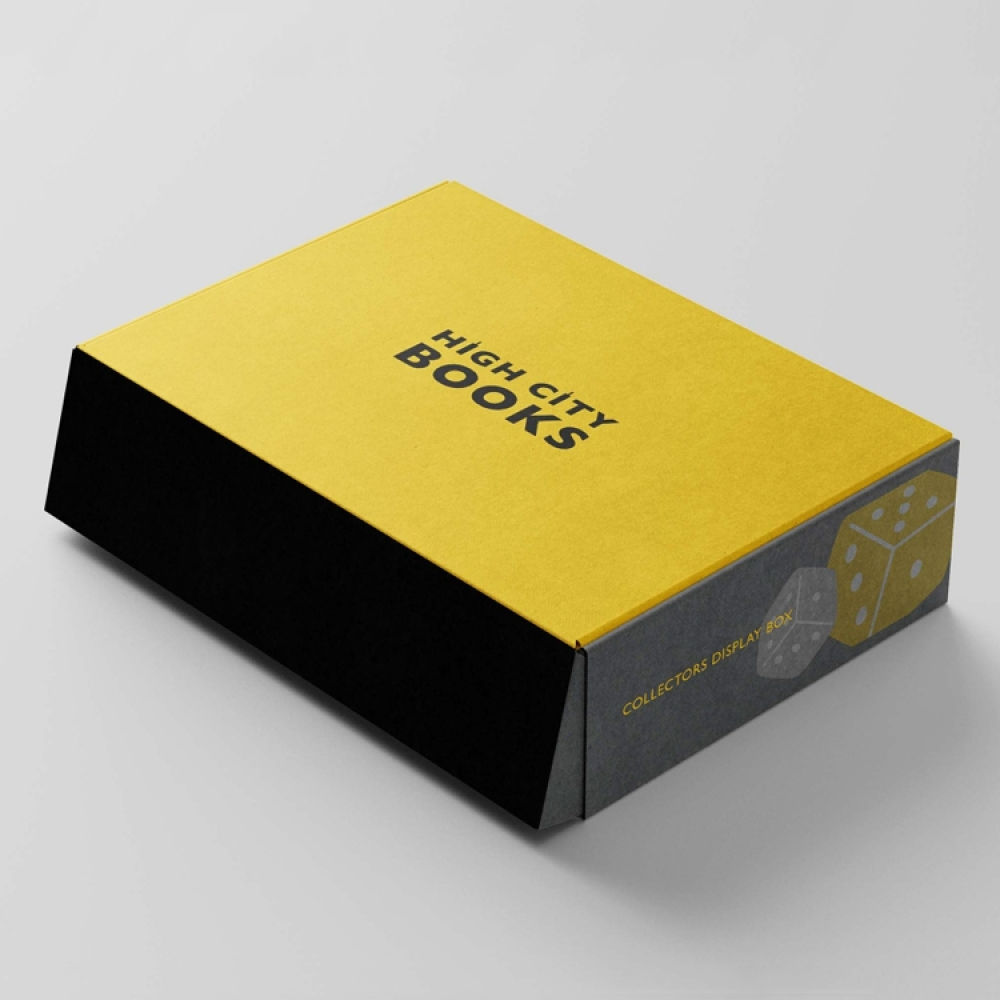 Custom empty dnd dice set packaging gift magnetic cardboard box for dice