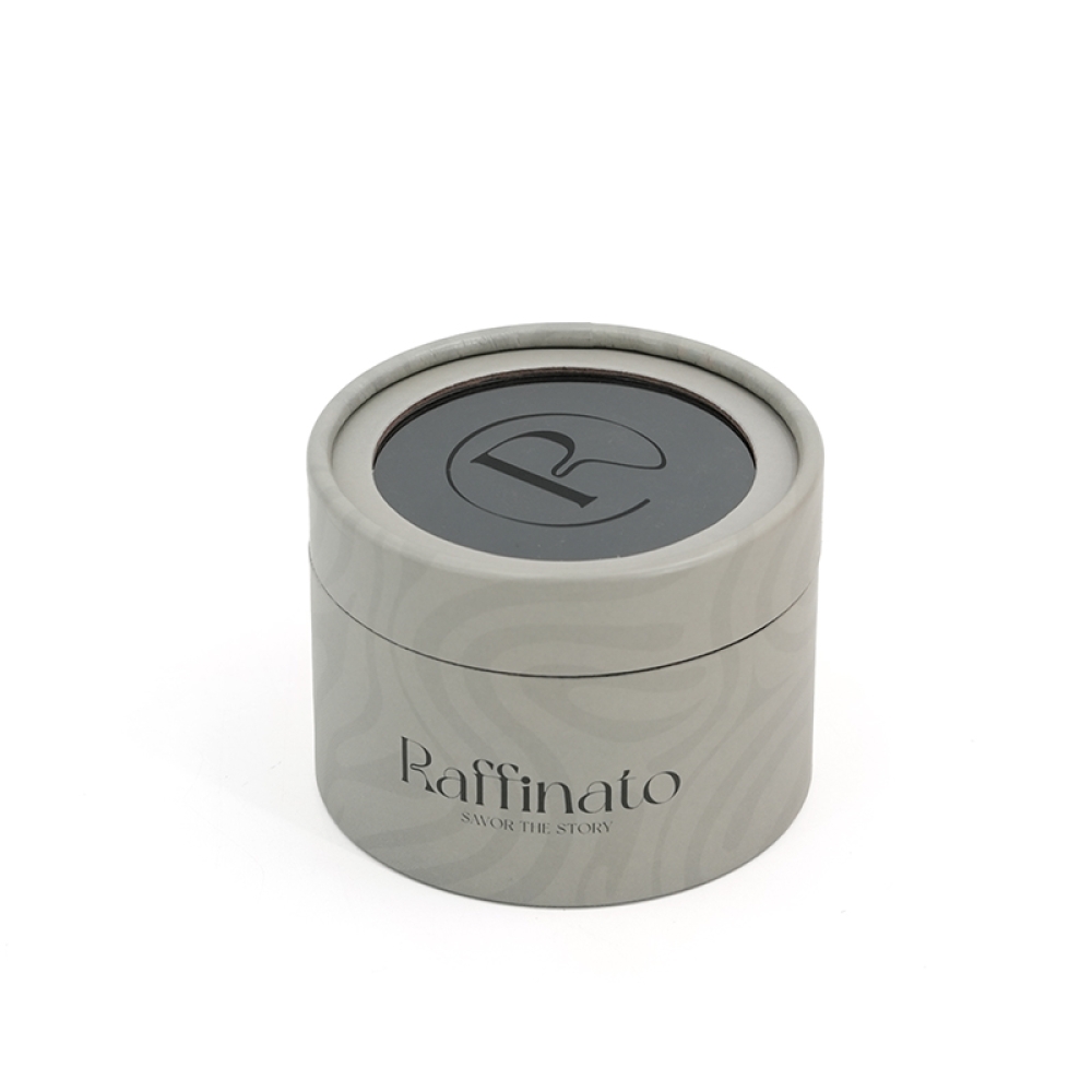 Benutzerdefinierte Papierrohrverpackung mit transparentem Fenster