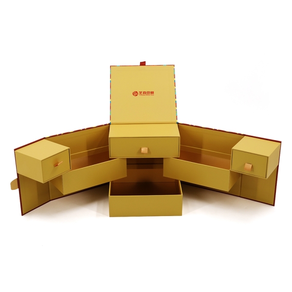 Luxury Multi Layer Cosmetic Makeup Skincare Cardboard Gift Box